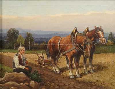  / Odpočívající oráč / Karel Antropius
