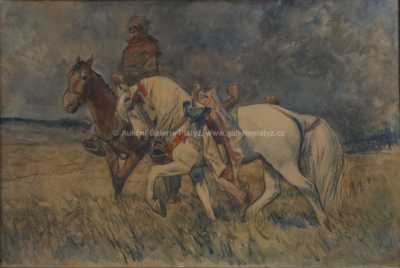  / Husitský bojovník / Mikoláš Aleš