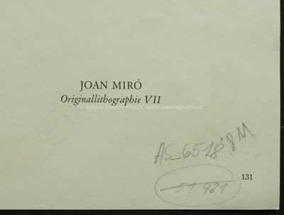  / VII / Joan Miró