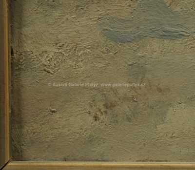  / Zimní krajina /  Nečitelná signatura