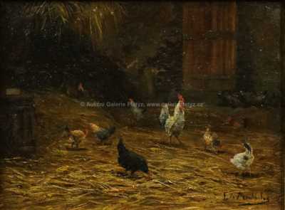  / V kurníku /   Autor neurčen