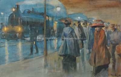  / Na nástupišti / Karel Nejedlý