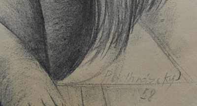  / Sedící akt / Stanislav Podhrázský