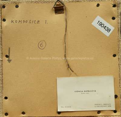  / Kompozice I. / Ludmila Kaprasová