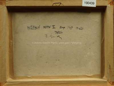  / Pařížský motiv II. / František Emler