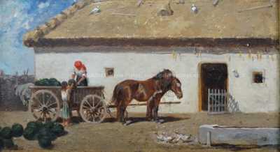  / Po sklizni melounů /  