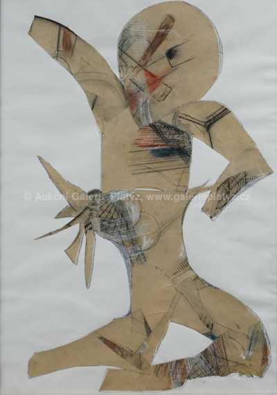  / Klečící figura / Věra Janoušková