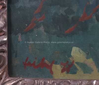  / Pohled na pražské střechy / Stanislav Feikl