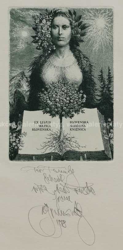  / Ex libris / Albín Brunovský