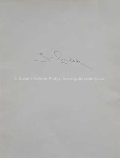  / Zátiší s lahví a melounem / Josef Sudek