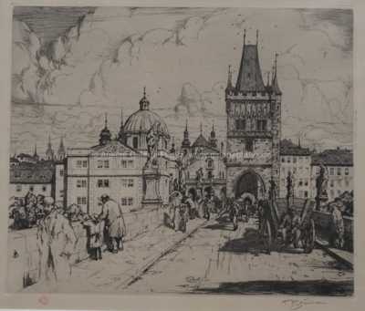  / Z Karlova mostu / František Tavík Šimon