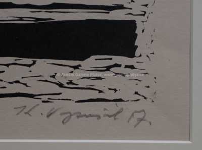  / Ležící akt / Karel Vysušil