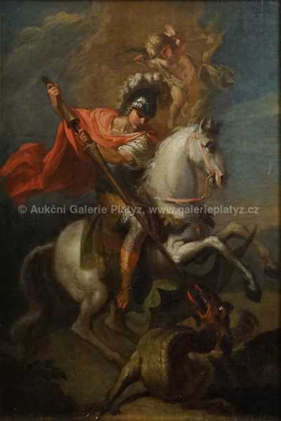  / Sv. Jiří s drakem /   Neznačeno