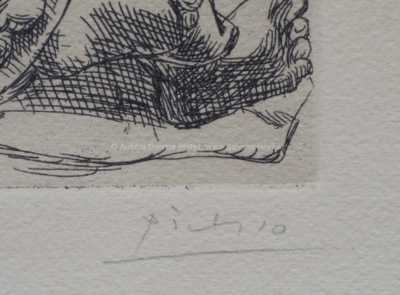  / Matka s dítětem / Pablo Picasso