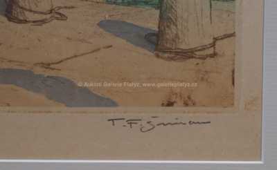  / Rybáři v Concarneau / František Tavík Šimon