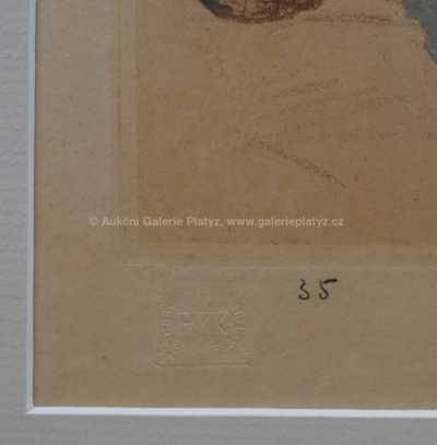  / Rybáři v Concarneau / František Tavík Šimon