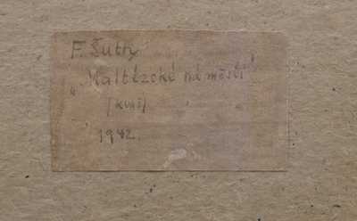  / Maltézské náměstí / František Šutty