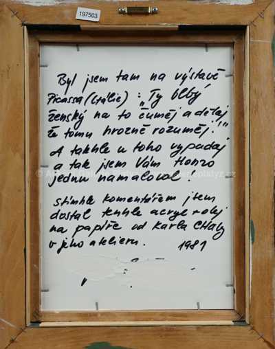  / Znalkyně umění / Karel Chaba 