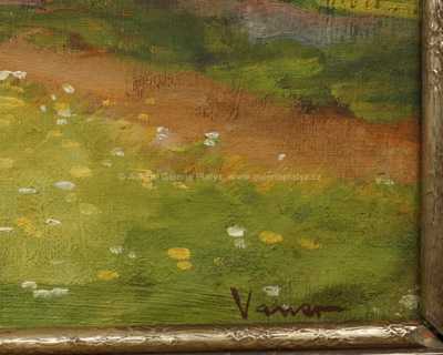  / Rozkvetlé stromy / Václav Vaner