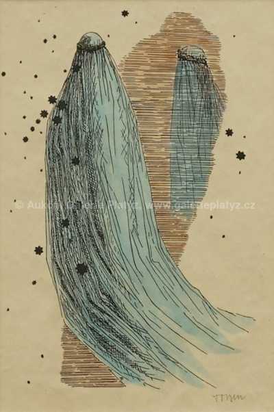  / Dívka s dlouhým závojem / Marie Čermínová - Toyen