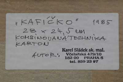  / Kafíčko / Karel Sládek