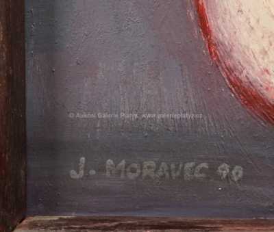  / Dívka s růží / J. Moravec