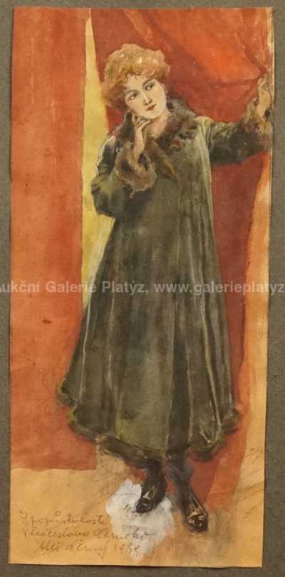  / Zamyšlená / Věnceslav Černý