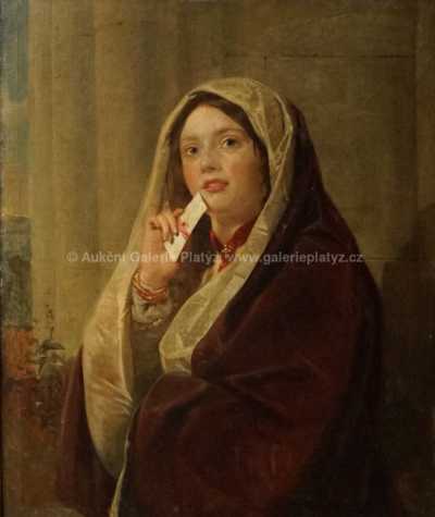  / Zamyšlená / James Sant