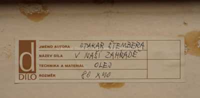  / V naší zahradě / Otakar Štembera