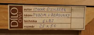  / Podzim u Berounky / Otakar Štembera