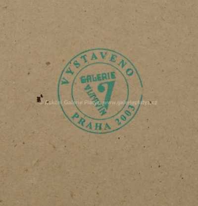  / Modrá hlava / Josef  Istler