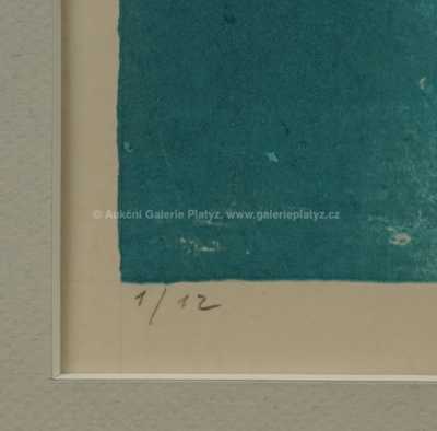  / Modrá hlava / Josef  Istler