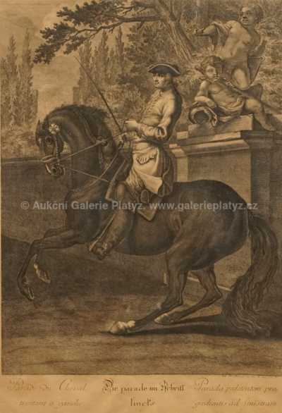  / Jezdec na koni /   Autor neurčen