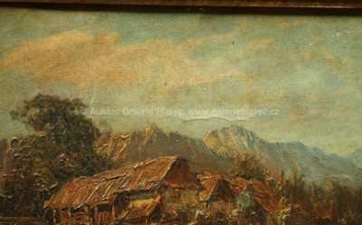  / Řeka pod horami / A. B. Piepenhagen