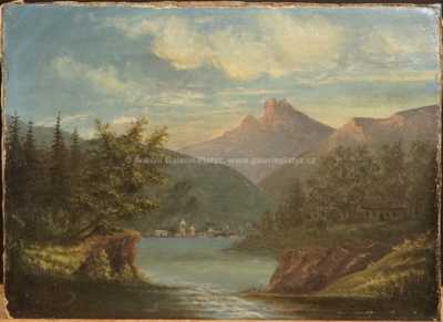 / Jezero pod horami /   Neznačeno