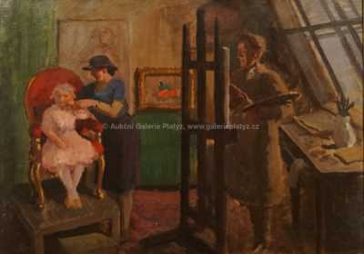  / V ateliéru / František Tavík Šimon