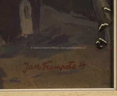  / Pohled na vesnici / Jan Trampota