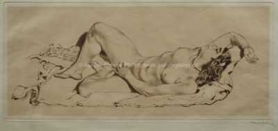  / Dívčí akt / Emil Orlík