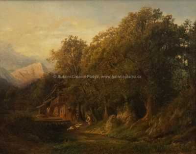  / Romantická krajina /   Neznačeno