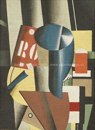  / Abstraktní kompozice / Jaroslav Fanta