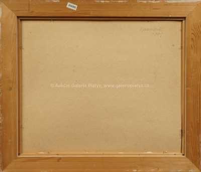  / Pohled na městečko / Josef  Kadeřábek