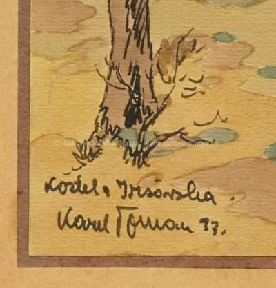  / Dřevěný kostelík / Karel Toman