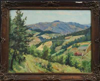 Gustav Porš - Pohled do krajiny