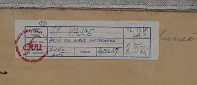  / Zátiší pro Borise Pasternaka / Stanislav  Vajce