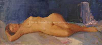  / Ležící akt / Zdeněk Crha