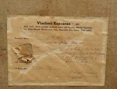  / Dívka v kroji / Vlastimil  Košvanec