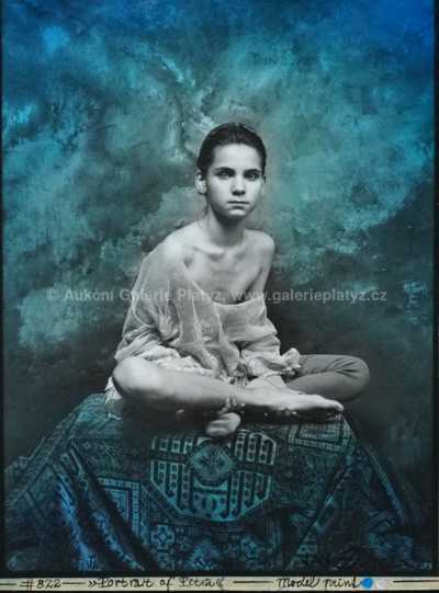  / Portrét of Petra / Jan Saudek