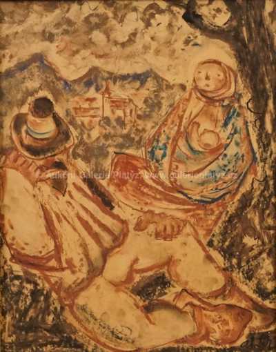  / Odpočinek na útěku do Egypta / Alois Schneiderka