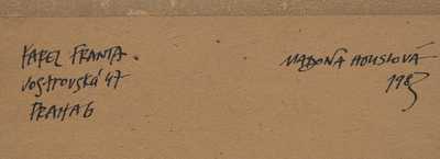  / Madona houslová / Karel Franta