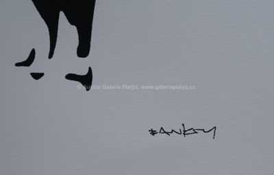  / Dívka s dneštníkem /  Banksy